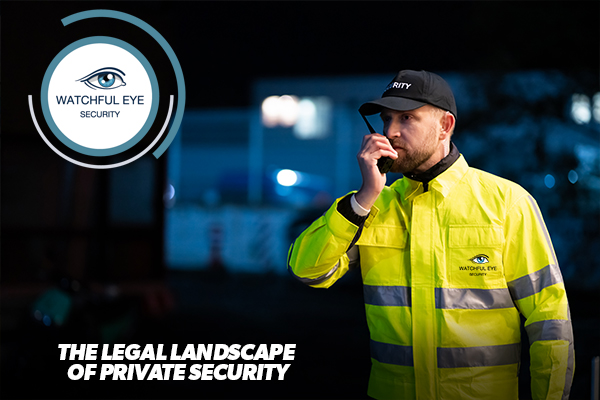 Explore the legal landscape of private security in the UK. Understand the regulations, licensing requirements, and legal obligations that govern the industry to ensure compliance and professionalism.